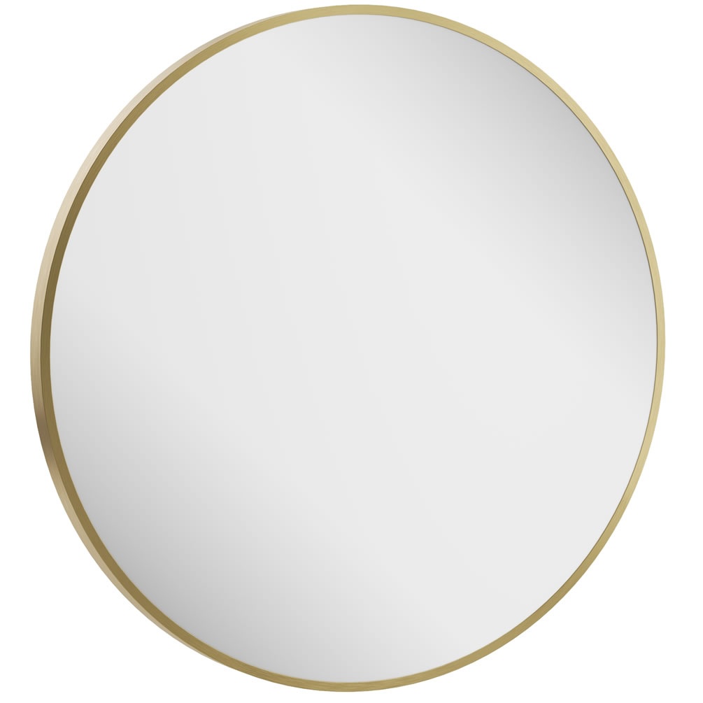 Cutout image of Crosswater Infinity 700mm Brushed Brass Mirror